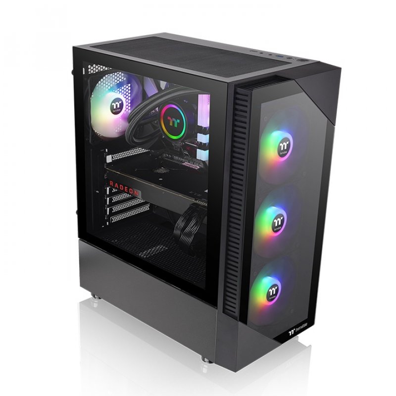 Thermaltake View 200 TG ARGB Midi Tower Black