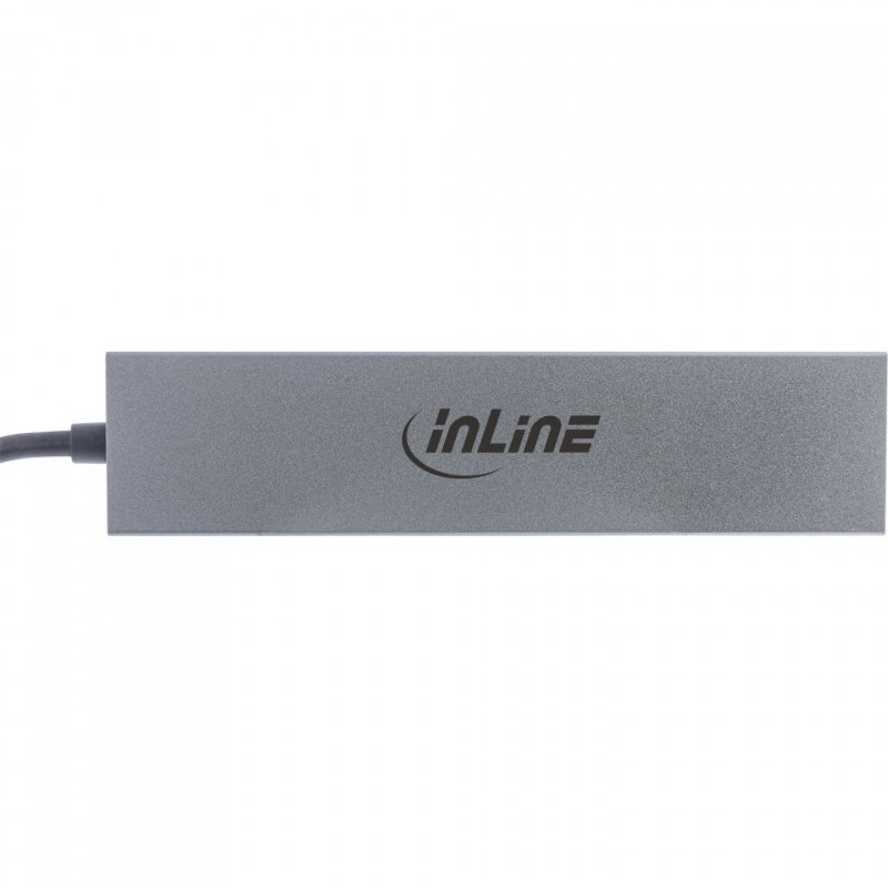 InLine 35392B hub & concentrateur USB 2.0 Type-C 10000 Mbit/s Gris