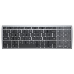 DELL KB740 clavier RF sans fil + Bluetooth QWERTZ Allemand Gris, Noir