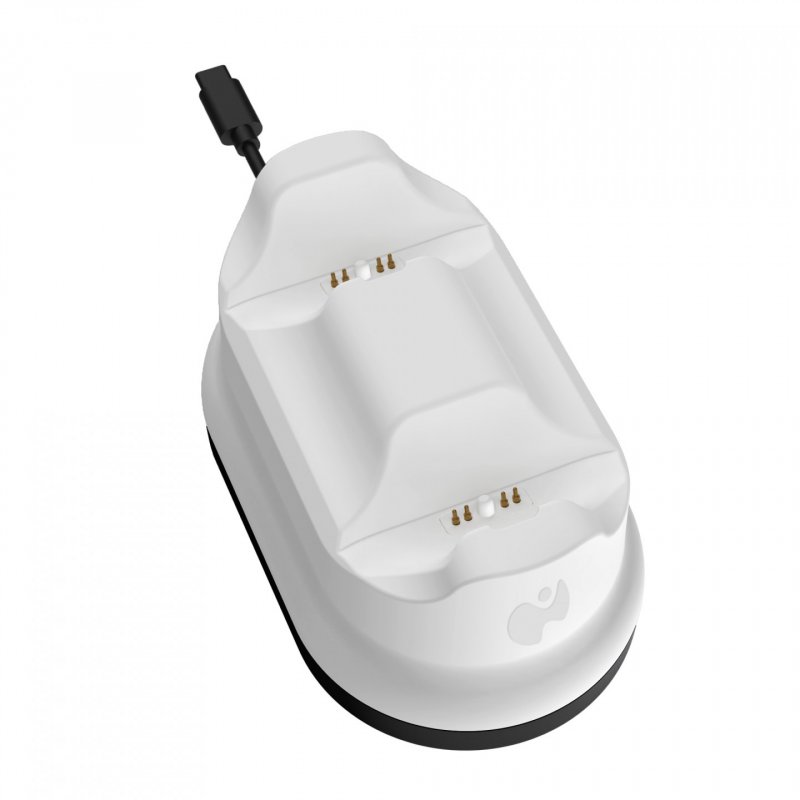 PDP Chargeur rapide double METAVOLT: Frost White Pour PlayStation 5