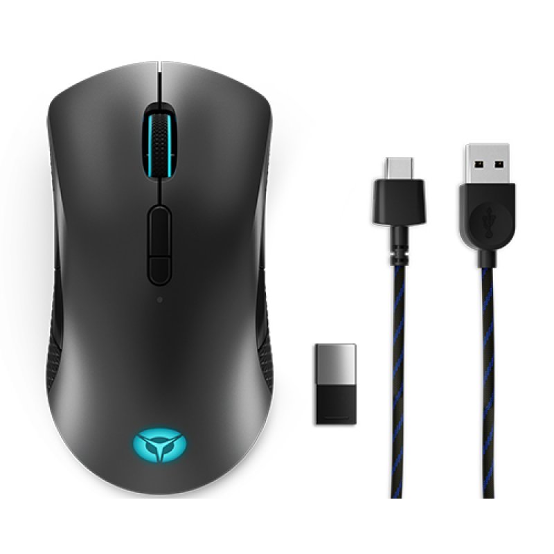Lenovo Legion M600 Wireless Gaming mouse Ambidextrous RF Wireless + Bluetooth + USB Type-A Optical 16000 DPI