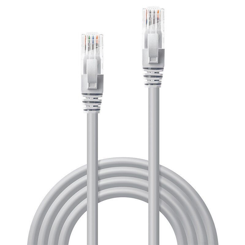 Lindy 0.3m Cat.6 U/UTP Cable, Grey