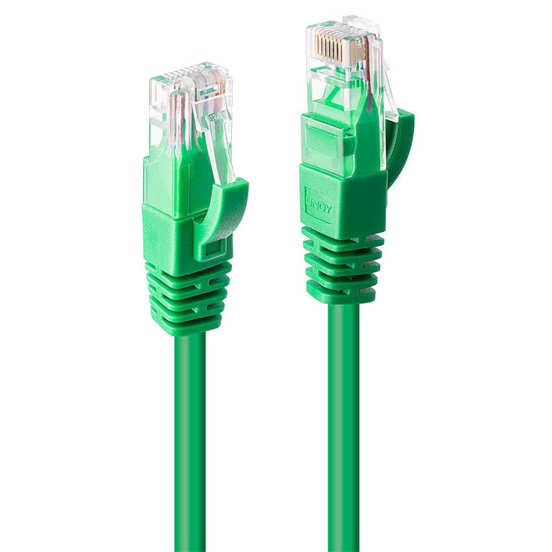 LINDY Cat.6 UTP Cable Green 2m