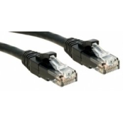LINDY UTP Cat.6 Cable Black 1m