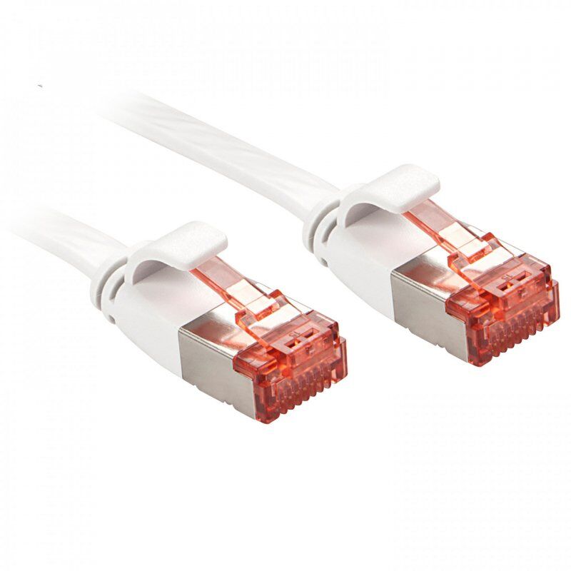 Lindy RJ45 Cat.6 U/FTP 0.3m câble de réseau Blanc 0,3 m Cat6 U/FTP (STP)