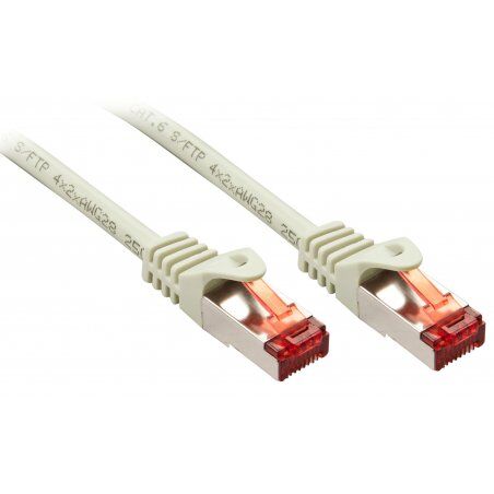 Lindy Cat.6 S/FTP 0.3m networking cable Grey Cat6 S/FTP (S-STP)