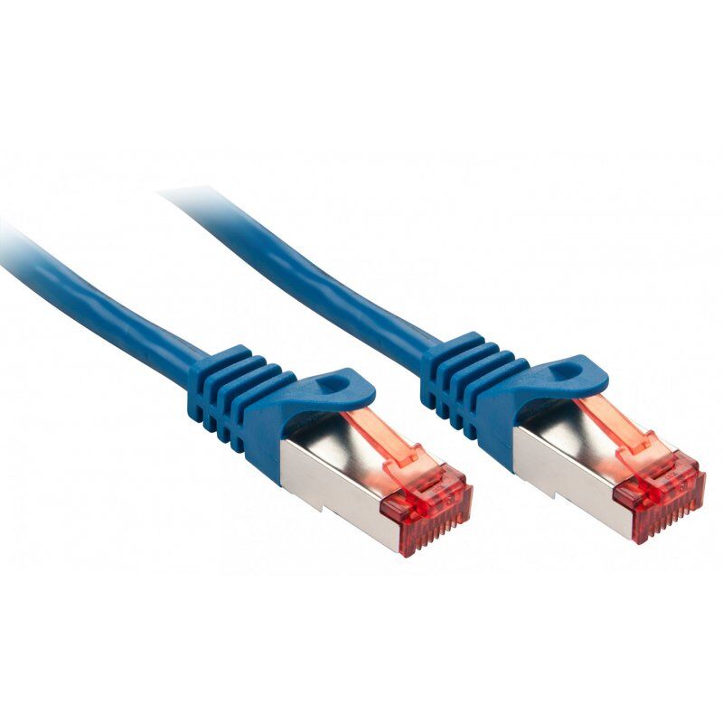 Lindy Cat.6 S/FTP 1m câble de réseau Bleu Cat6 S/FTP (S-STP)