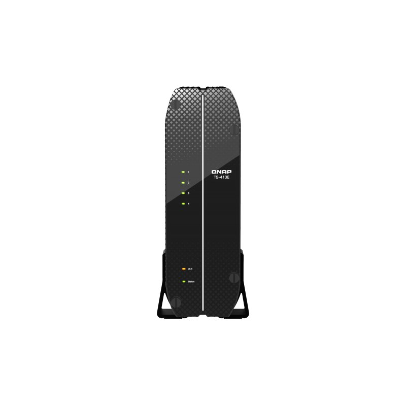QNAP TS-410E NAS Tower Ethernet LAN Black J6412