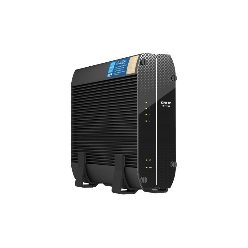 QNAP TS-410E NAS Tower Ethernet/LAN Noir J6412