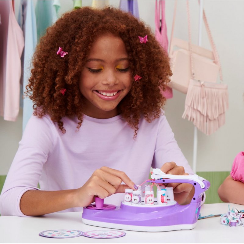 Cool Maker , KumiKreator Bead & Braider Friendship Necklace and Bracelet Making Kit, Arts & Crafts Kids Toys for Girls A