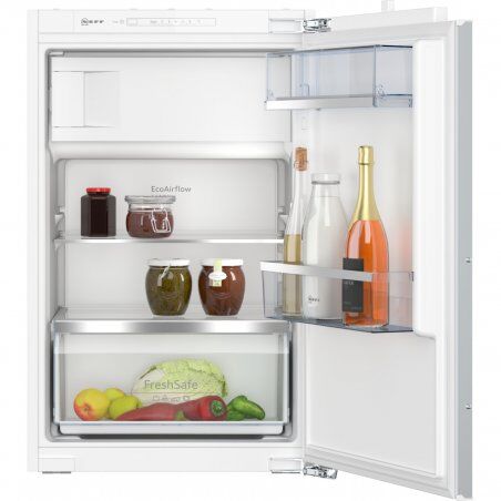 Neff N50 combi-fridge Freestanding 119 L E White
