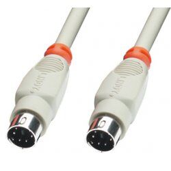 Lindy PS/2 1.0m PS/2 cable 1 m Grey