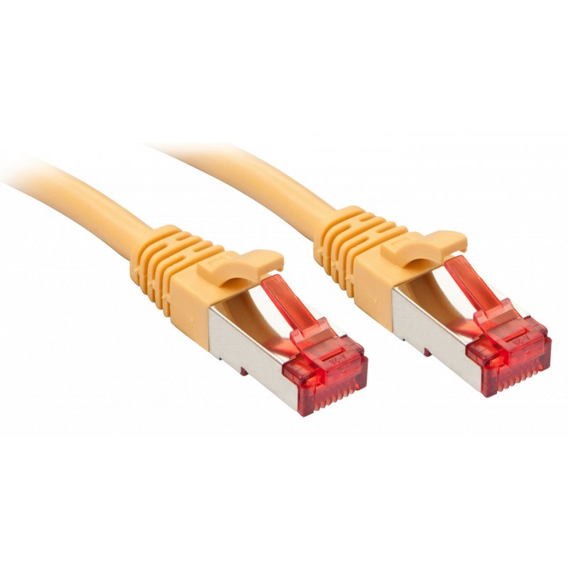 LINDY Cat.6 S/FTP Cable Yellow 2m