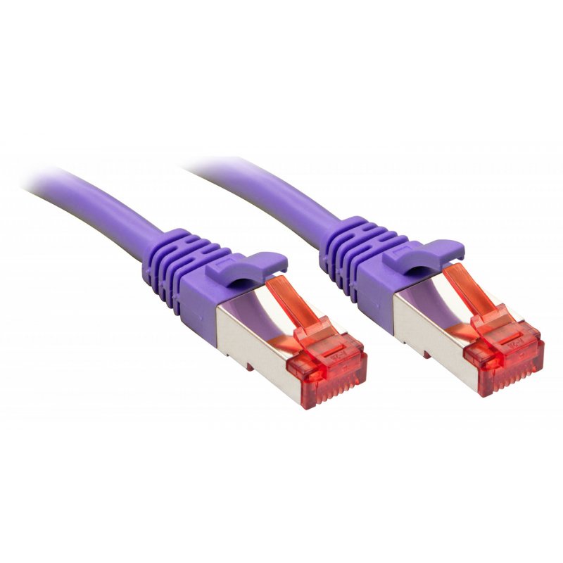 LINDY Cat.6 S/FTP Cable Purple 10m