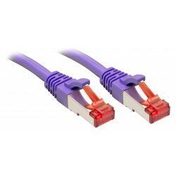 Lindy RJ-45 Cat.6 S/FTP 1m networking cable Violet Cat6 S/FTP (S-STP)