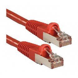 LINDY Cat.6A S/FTP LSOH Red 5m
