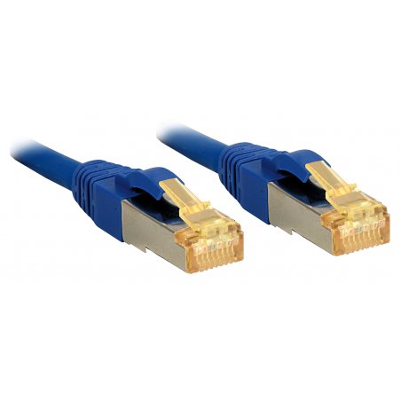 Lindy 47275 networking cable Blue 0.3 m Cat7 S/FTP (S-STP)