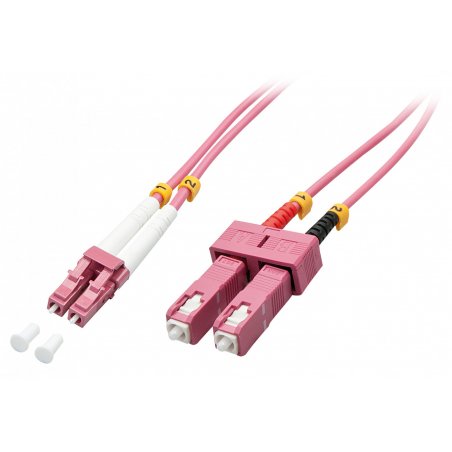 LINDY Optic Cable LC/SC OM4 1m