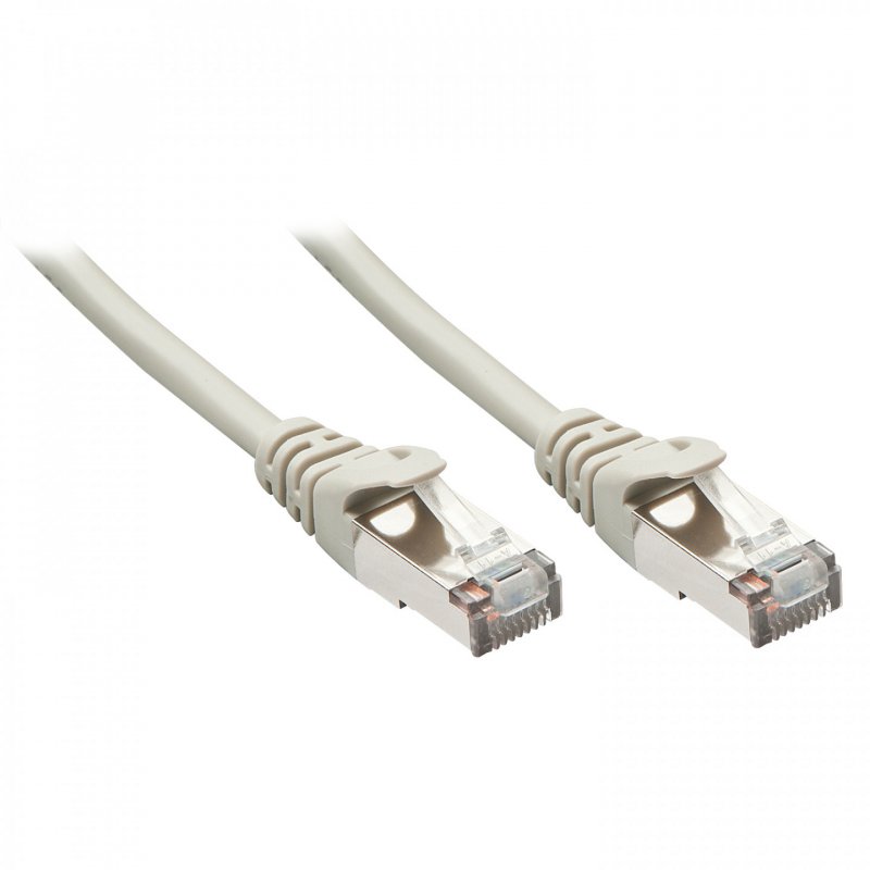 LINDY 5m Cat.5e F/UTP Patch Cable Grey