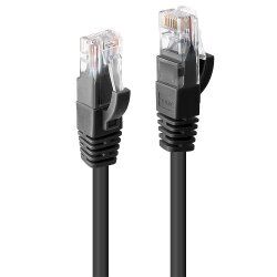 Lindy 48076 câble de réseau Noir 0,5 m Cat6 U/UTP (UTP)