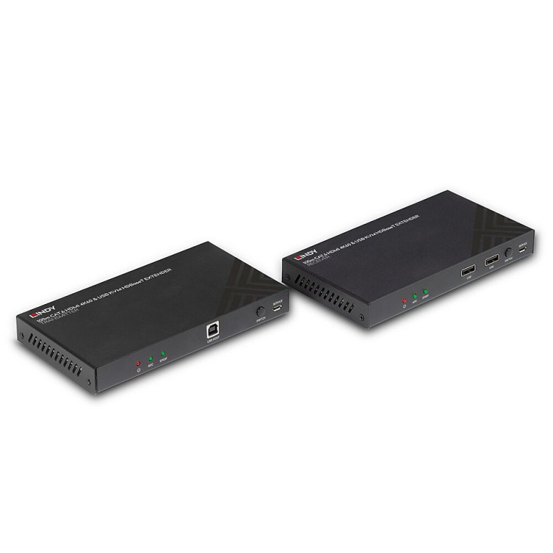Lindy 100m Cat.6 HDMI 4K60 HDBaseT KVM Extender