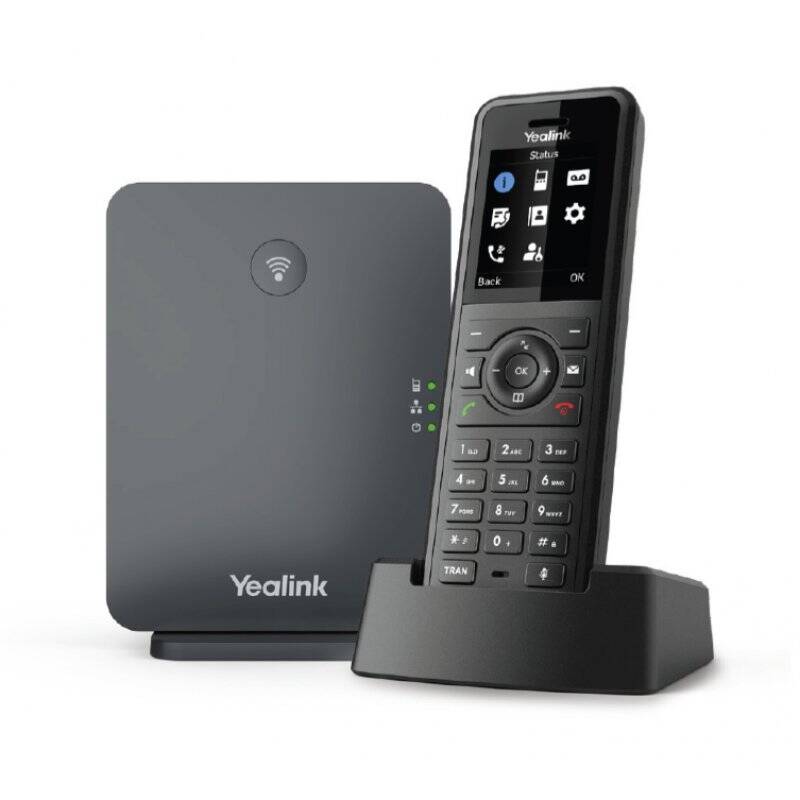 Yealink W77P IP phone Black TFT