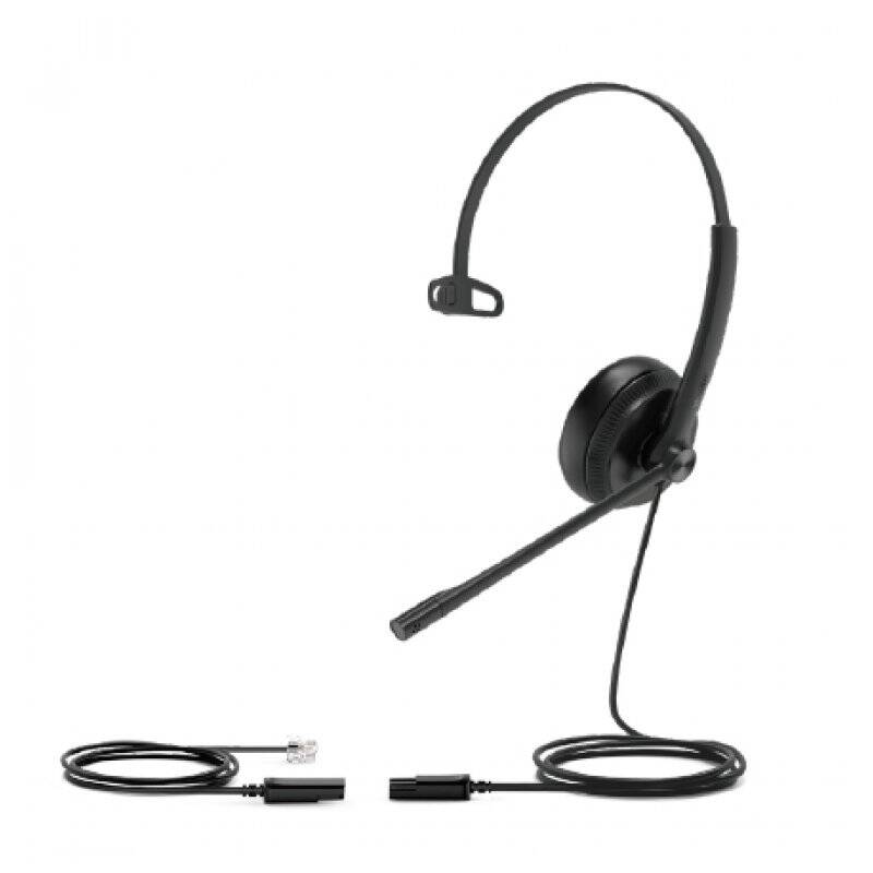 Yealink YHS34 Mono Headset kabelgebunden QD zu RJ9