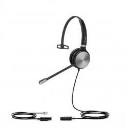 Yealink YHS36 Casque Avec fil Arceau Bureau/Centre d'appels Noir, Argent