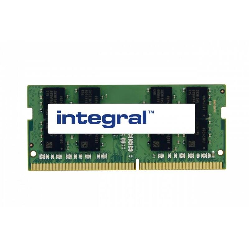 Integral 16GB LAPTOP RAM MODULE DDR4 3200MHZ PC4-25600 UNBUFFERED NON-ECC 1.2V 1GX8 CL22 module de mémoire 16 Go 1 x 16