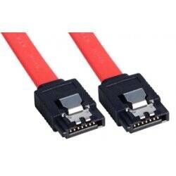 Lindy , 0.5m SATA cable Red