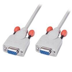 LINDY RS232 Cable 9 Pin Null Modem 2m