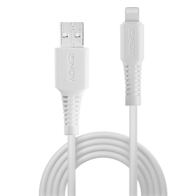 LINDY 0.5m USB to Lightning Cable white