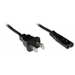LINDY 2m US Mains Plug to IEC C7