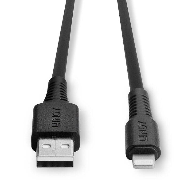 Lindy 31322 câble USB 3 m USB 2.0 USB A Noir