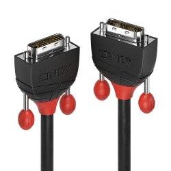 LINDY 3m DVI-D Single Link Cable Black