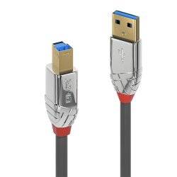 LINDY 2m USB 3.0 Type A/B Cable Cromo