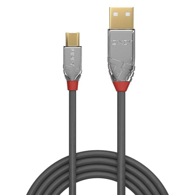 LINDY 5m USB 2.0 A/Micro-B Cable Cromo