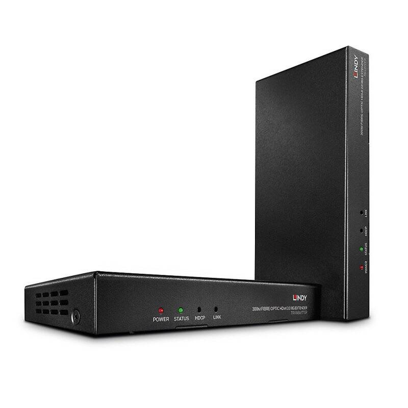 Lindy 38174 extension audio/video Émetteur et récepteur AV Noir