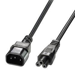 LINDY IEC C14 to IEC C5 Power Cable 5m