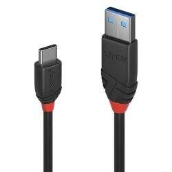 Lindy 36914 câble USB 0,15 m USB 3.2 Gen 1 (3.1 Gen 1) USB C USB A Noir