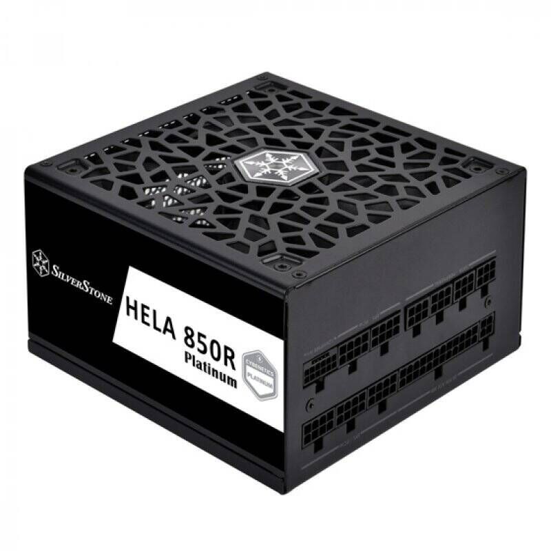 Silverstone HELA 850R Platinum unité d'alimentation d'énergie 850 W 20+4 pin ATX ATX Noir