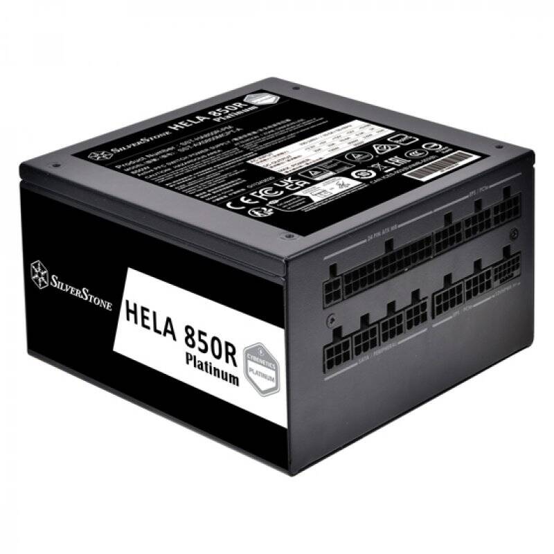 Silverstone HELA 850R Platinum power supply unit 850 W 20+4 pin ATX ATX Black