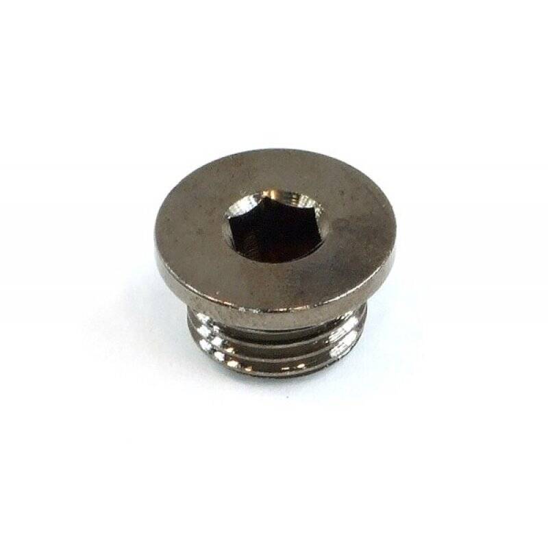 screw plug G1/4 Inch - black nickel