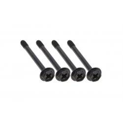 Phobya screw UNC 6-32 x 35 cross-slotted black nickel (4pcs)