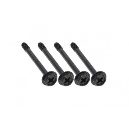 Phobya screw UNC 6-32 x 35 cross-slotted black nickel (4pcs)