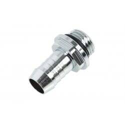 Alphacool HF 10mm (3/8") barbed fitting G1/4 with O-Ring "FatBoy" - Chrome