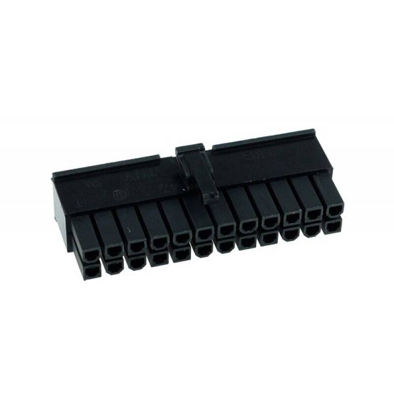 Phobya 82342 wire connector ATX 24-pin Black