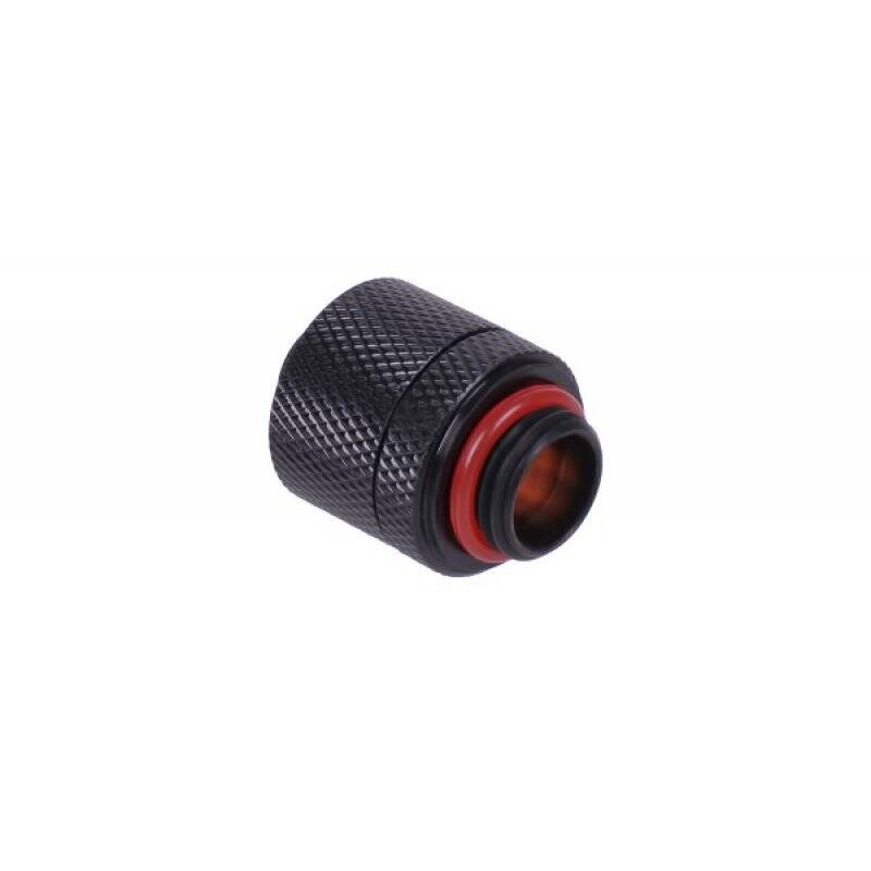 13/10mm (10x1,5mm) compression fitting G1/4 - knurled - matte black