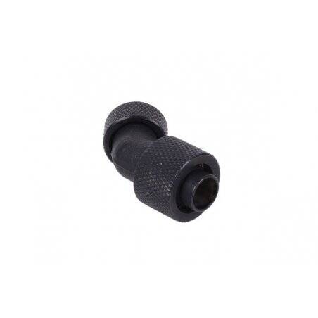 13/10mm (10x1,5mm) compression fitting 45° drehbar G1/4 - knurled - matte black