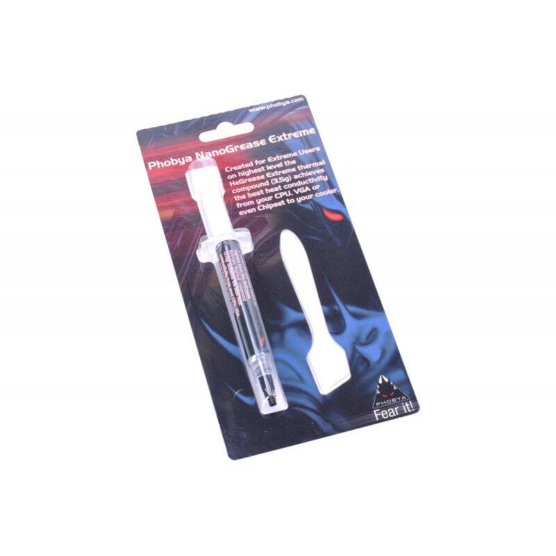 Phobya 31103 combiné de dissipateurs thermiques Pâte thermique 16 W/m·K 3,5 g